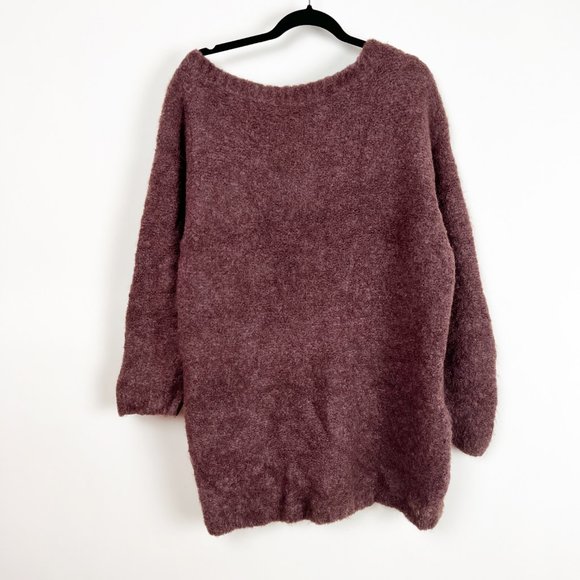Aritzia Wilfred Free Brisinger Alpaca Merino Wool Oversized Chunky Knit Sweater - Picture 5 of 10